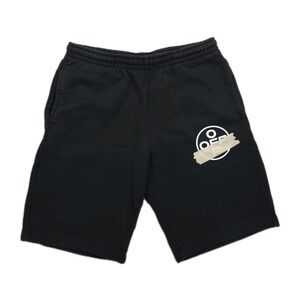 Off White Tape Arrows Sweat Shorts Mens XL‎ Black Virgil Abloh